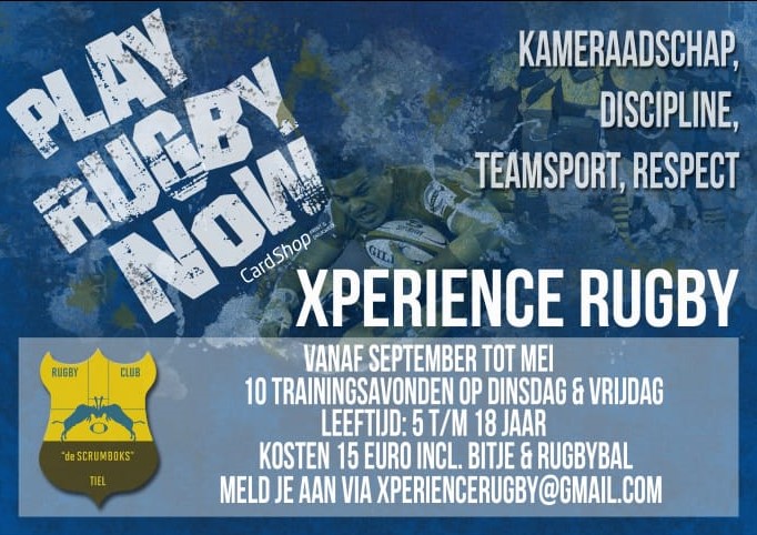 Xperience Rugby Flyer